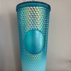 Starbucks Aqua Textured Tumbler- 24oz